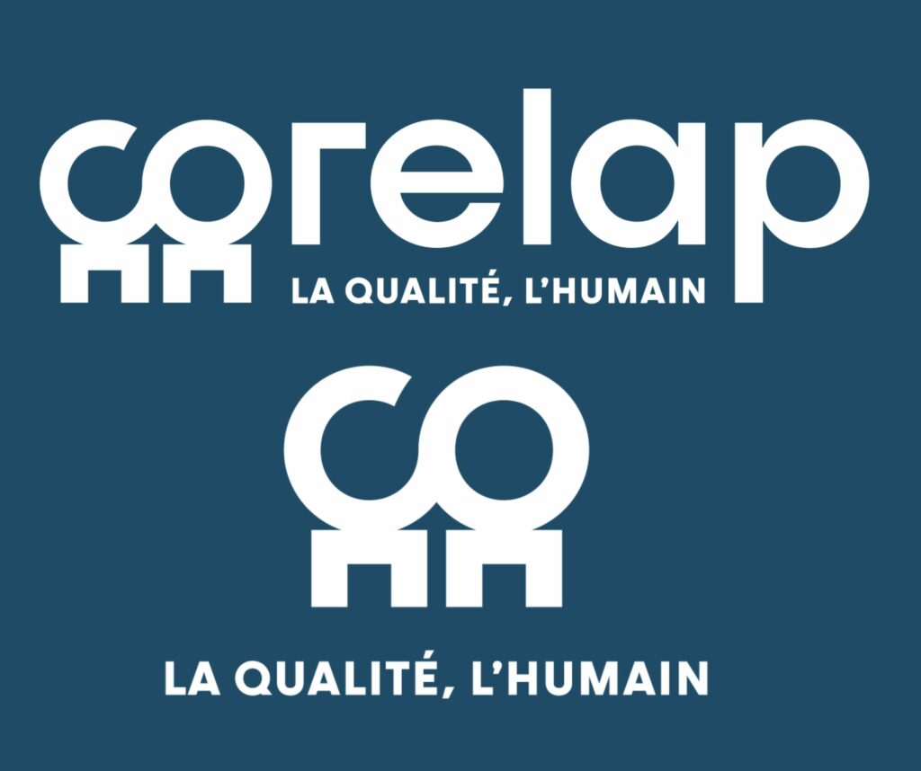 Een vernieuwde identiteit voor Corelap die zijn nieuwe logo onthult …